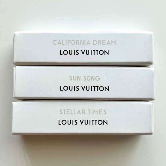 Louis Vuitton Other - BNIB Louis Vuitton LV California Dream Sun Song & Stellar Times Perfume Samples